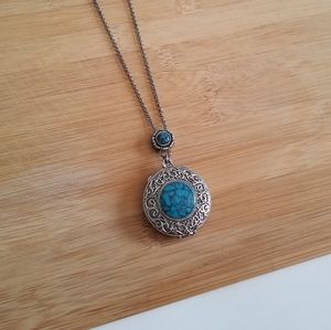 Vintage Antique Perfume Necklace